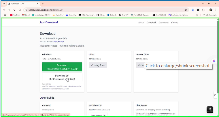 Download the Application